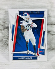2022 PANINI ROOKIES & STARS FOOTBALL #12 GABRIEL DAVIS (BASE SET CARD) BILLS!