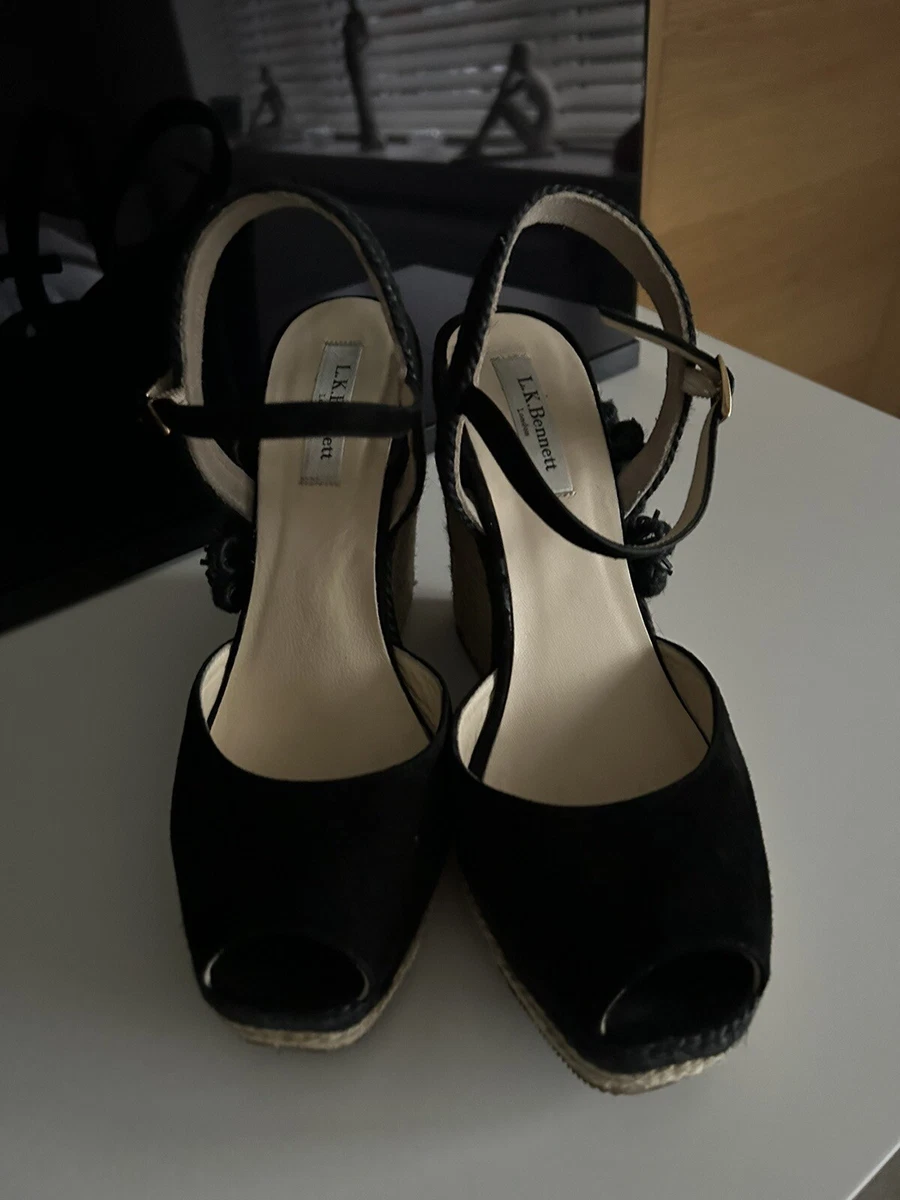Lk bennett hotsell black sandals