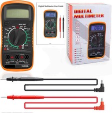 Professional Digital Multimeter Voltmeter Ohmmeter Ammeter Multi Tester Meter AA