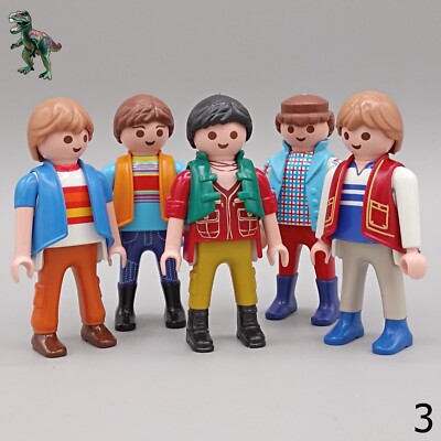 Playmobil Figures Men Adult Young Vests City Life UK