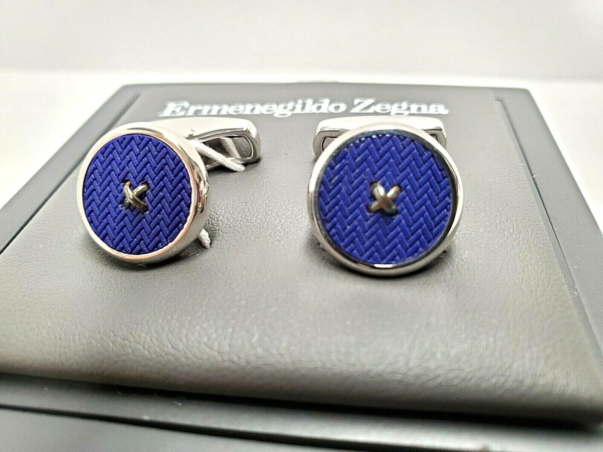 エルメネジルドゼニア　カフリンクス エルメネジルドゼニア】本物 Ermenegildo Zegna カフス トリプル