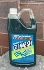 Vintage Turtle Wax 2001  Car Wash Concentrate 40 Oz 1997 USA