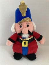 Vintage 1997 Christmas Nutcracker Soldier Stuffins Beanbag Plush