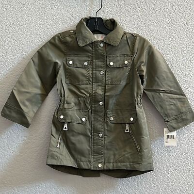 REPUBLIC オリーブグリーン アノラック NWT Urban Republic Olive Green Anorak Jacket | Girls Size 4