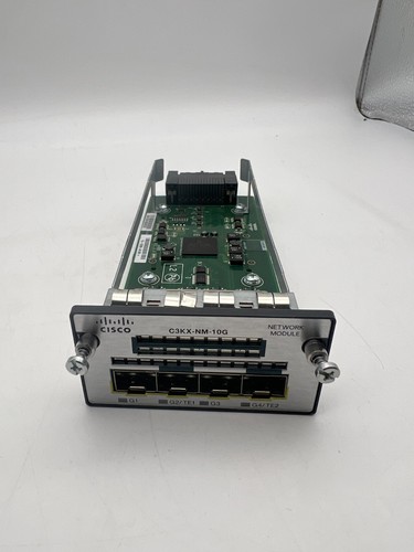 Cisco C3KX-NM-10G 10GB SFP Network Expansion Module for 3750X 3506X Switches - Picture 2 of 5