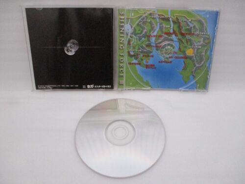 SEGA SATURN Shining Force III Scenario 1 2 3 Premium Disc WISDOM THE HOLY ARK - Picture 10 of 21