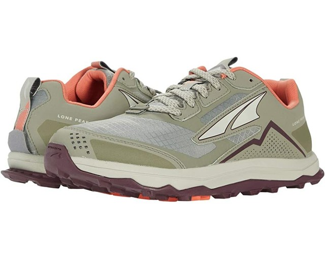 Lone Peak 5 Trail Running Shoe Khaki 