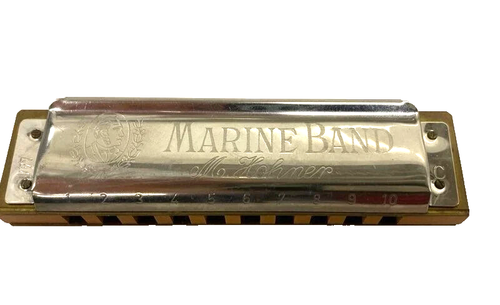 Harmonicas x3 w/ Hohner Marine Band, Bluesband, Lee Oskar Vintage - Picture 7 of 11