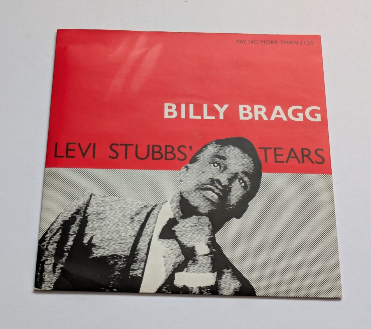 Billy Bragg Levi Stubbs' Tears 7' Vinyl Single 1986 Go Discs GOD12