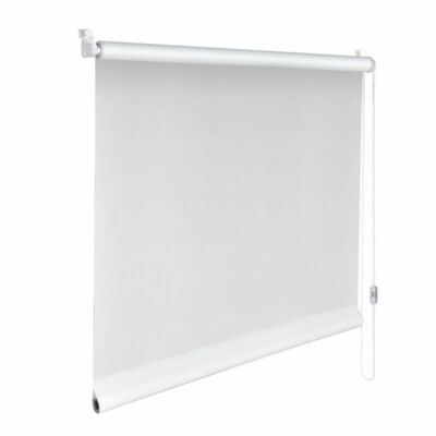 Mini-Rollo Klemmfix Klemmrollo Easyfix Abdunkelung - Höhe 130 cm weiß