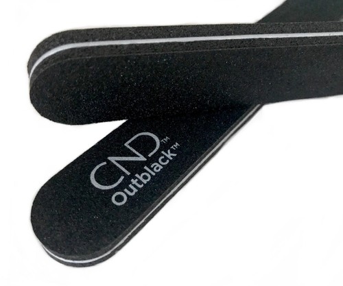 AUTHENTIC CND Outblack Padded File-120/240 Grit - UV LED GEL NAIL POLISH - Picture 4 of 4