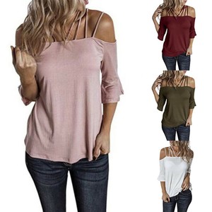 cute plus size off the shoulder shirts
