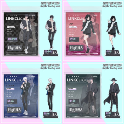Indicative Board Acrylic Link Click Products Standing Sign Creativity Anime Gift