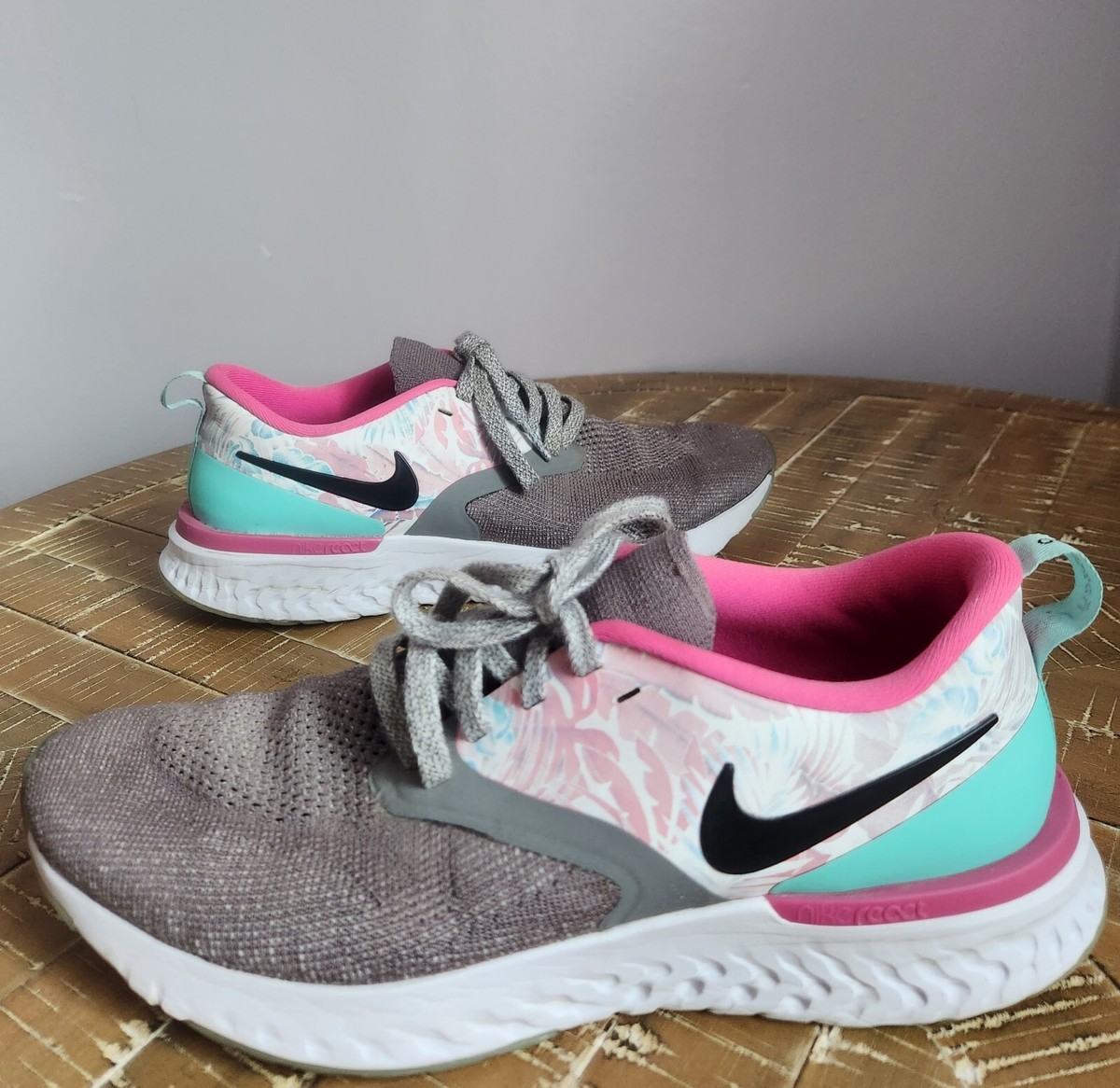 Size Nike Odyssey React Flyknit Floral W for sale online