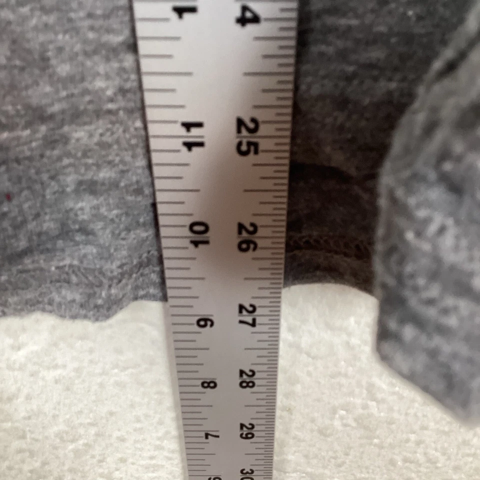 Chicago Cubs Mens T Shirt Sz M Long Sleeve Crew Neck Gray Graphic Print Good - Image 4 of 4