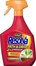 Resolva Path & Drive Weed Killer Natural Weeds-Moss & Grass Kills Fast Acting 1L 6.99 per litre