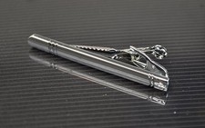 Krawattenklammer KRAWATTENNADEL Edelstahl silber matt