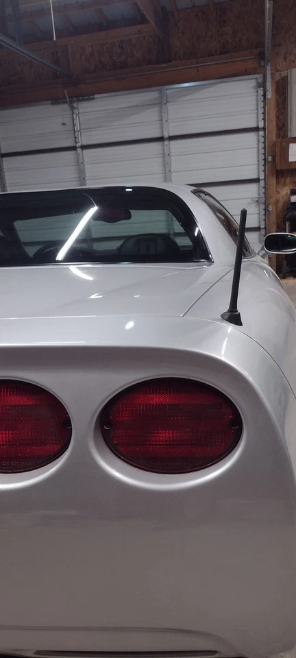 6 3/4" Short Black Antenna Mast Radio AM/FM for CHEVROLET CORVETTE 1997-2004 New - Image 3 of 4