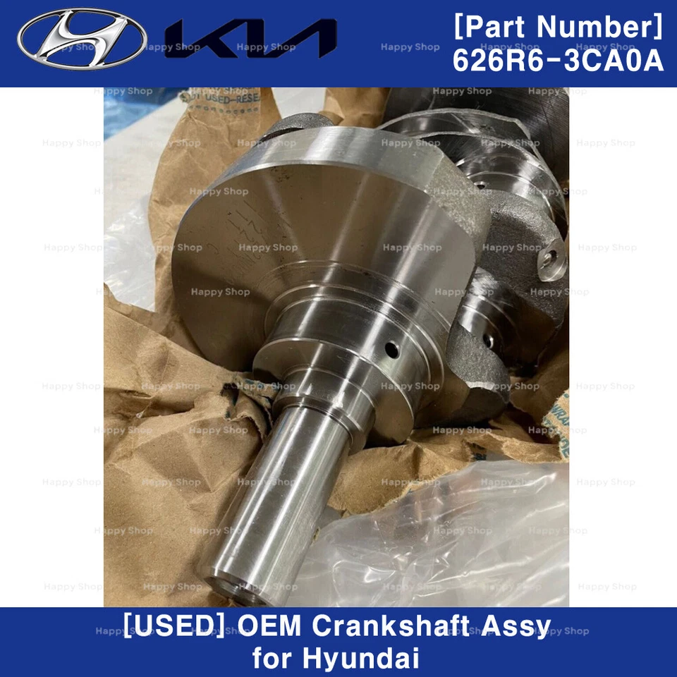 [Nuevos otros] Cigüeñal OEM 626R63CA0A para Hyundai Genesis Coupe, G80, Palisade Foto 3 de 4