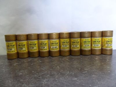 Nice Lot Bussmann Bussman LPJ-60SP 60 Amp Fuses Low Peak Class J 600 Vac