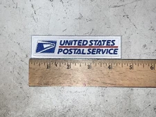 CUSTOM MADE Embroidered USPS Postal Service Patch Iron On and/or Sew On