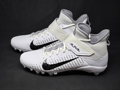 Nike Alpha Menace Pro 2 D White Football Detachable Cleats CK4277-100 Mens 13 Nike Alpha Menace Pro 2 D White Football Detachable Cleats  main image 4