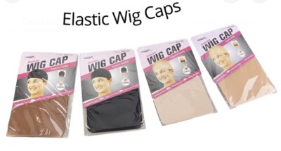 3pk Of Wig Caps Light Brown 2 per Package
