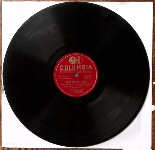 RAY NOBLE BY THE LIGHT OF THE SILV'RY MOON/WHILE MY LADY SLEEPS 78 RPM 405 - Picture 3 of 3
