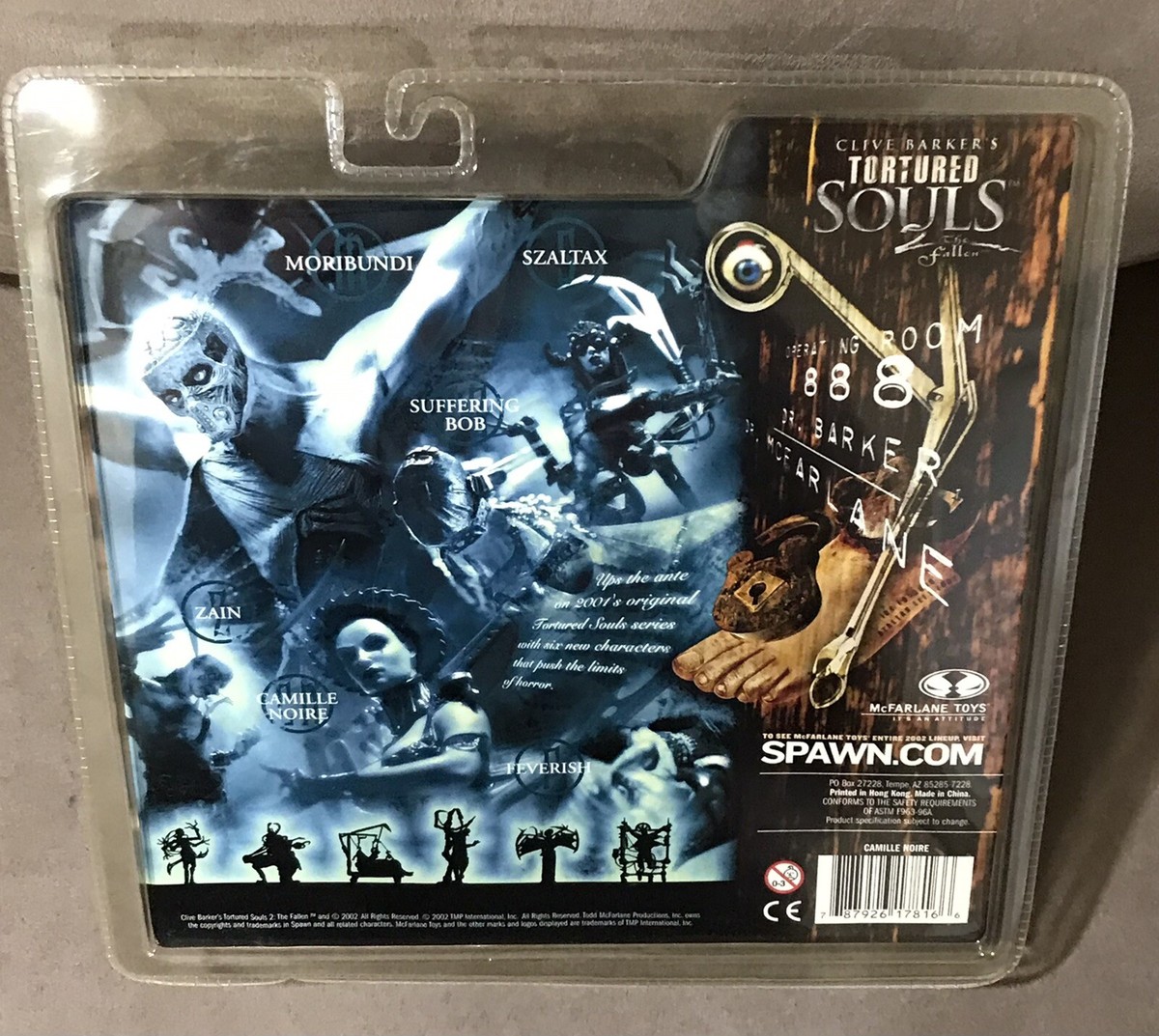 Camille Noire Action Figure Tortured Souls Series 2 2002