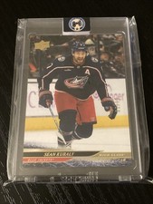 Sean Kuraly 2024-25 UD Series 2 High Gloss /10 Blue Jackets