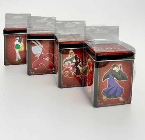 NUEVO InuYasha TCG Mural Deck Latas con Shimei Sellado Booster Pack + Lámina - Juego de 4 - Imagen 2 de 12