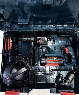 Bosch GBH 36 VF-LI Plus Professional Bohrhammer, Inkl. 2 Akku, Ladegerät, Koffer