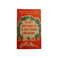Vintage 1950 Betty Crocker Recipe Booklet Christmas Cakes , Cookies etc 