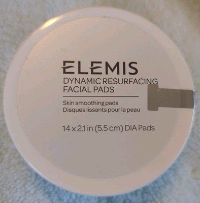 Elemis Dynamic Resurfacing Facial Pads 14 DIA Pads Travel Size SEALED Anti-Aging
