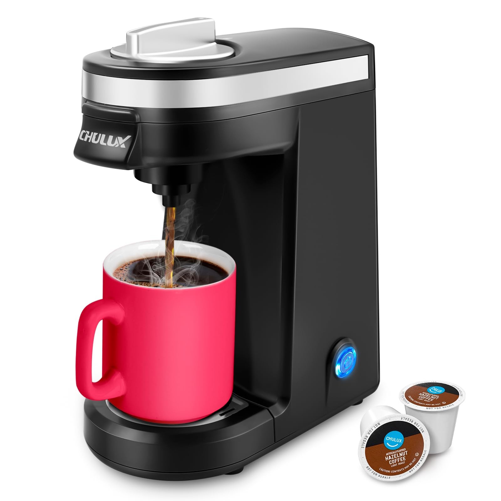 Mini K Capsule One Cup Brewer Small Space Black