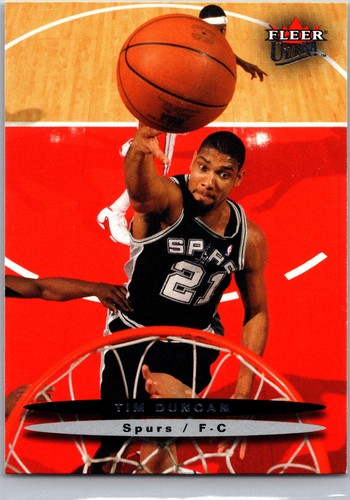 Tim Duncan #59 2003 Ultra Gold Medallion card