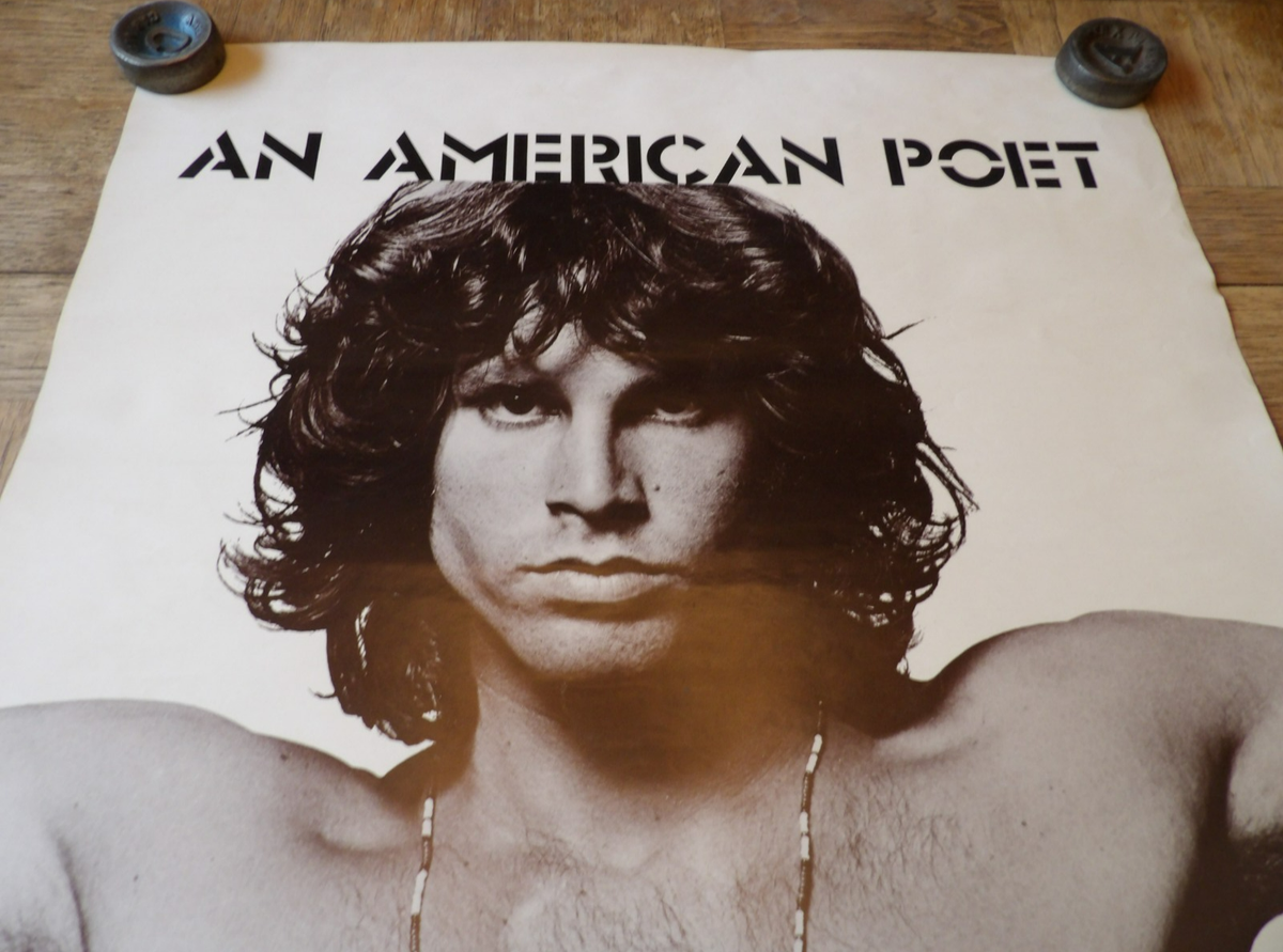 Vintage 1970s 1979 Original Jim Morrison Doors Poster 35