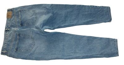 Pull & Bear MOM Ankle JEANS HIGH WAIST 100 % Baumwolle Gr 44 Hose blau Demmin