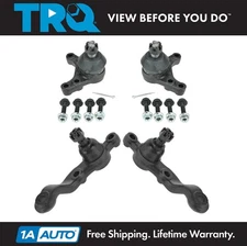 TRQ Upper Lower Ball Joint Front LH RH Set of 4 for 95-04 Tacoma 2WD New