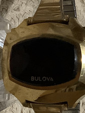 Vintage Bulova N 7 Red LED Wrist Watch   No reserve