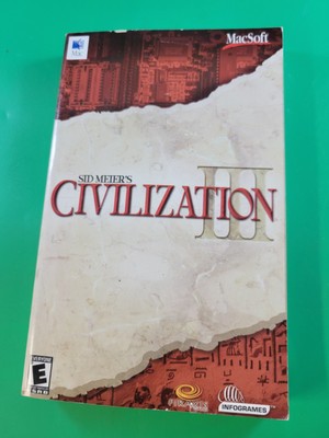 Sid Meier's Civilization III GOTY Edition MacSoft 2003 Infogrames Booklet PB