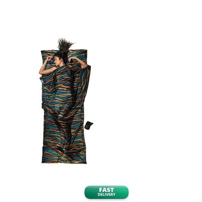 COCOON - Premium - TravelSheet -silk - Leaves - Regular ST67