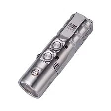 Aurora A24 G2 Titanium LED Flashlight,1000 Lumen Pocket Flashlight with Locko...