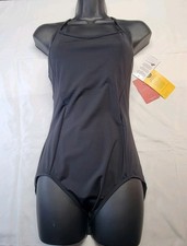 Capezio Strappy Back Camisole Leotard Scoop Neck Criss-cross Straps Back SZ XL