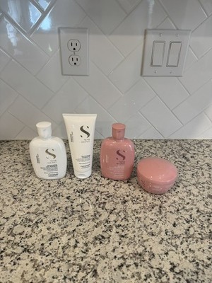 Alfaparf Semi Di Lino Diamond Illuminating Shampoo & Conditioner +nutritive mask
