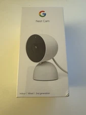 Google Nest Cam Wired 2nd Generation GJQ9T Indoor Security Camera New Sealed