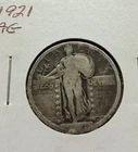1921 AG Standing Liberty Quarter