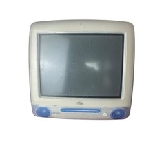 Vintage Apple iMac G3 M5521 Blue Untested Year 2000