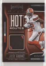2018 Panini Playbook Hot Routes 12/125 Josh Gordon #HR-18 0c3