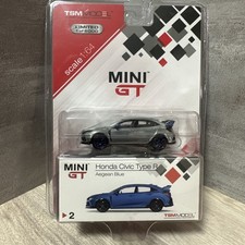 Mini GT Honda Civic Type R BLUE USA Version MGT00002 1/64 CHASE TSM Model